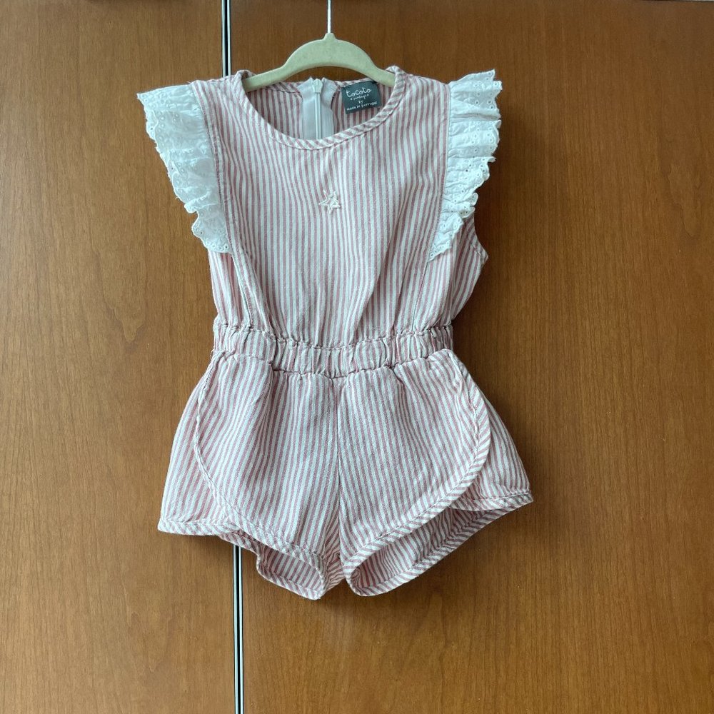 Tocoto Vintage Girls Romper Size 2 Years